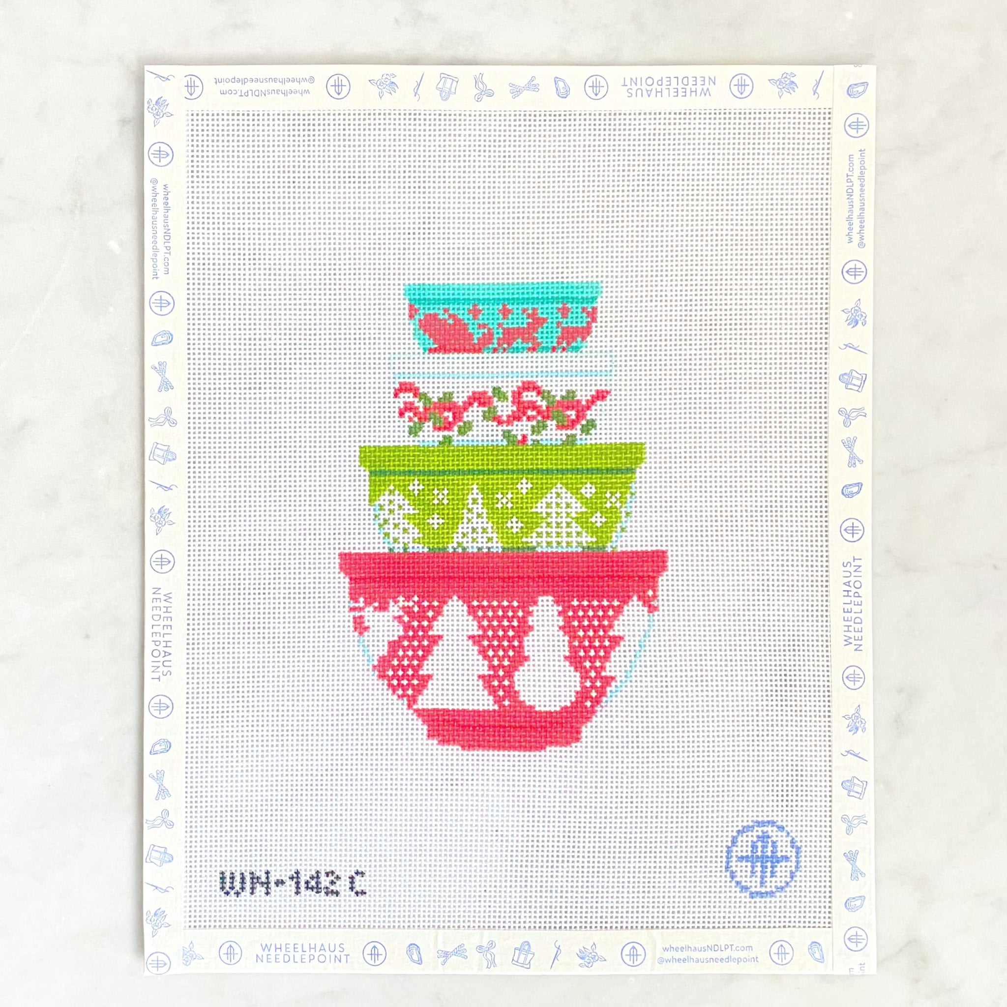 Vintage Bowls Christmas Print