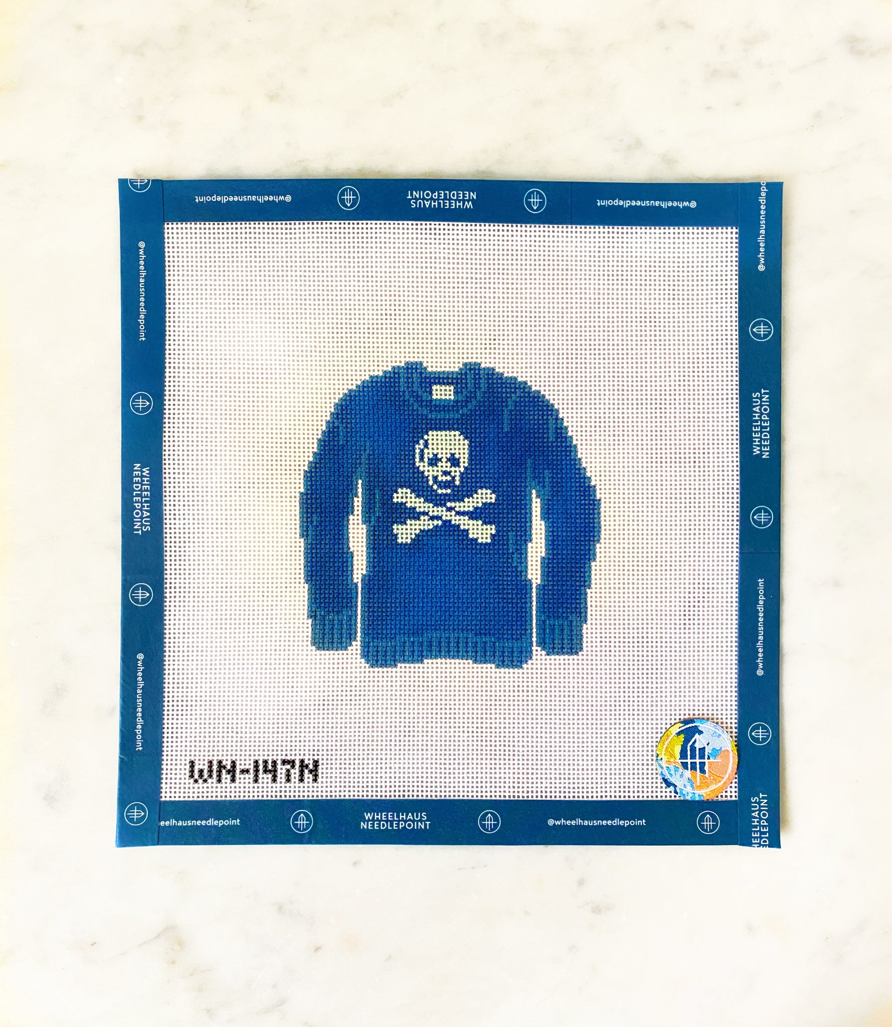Jolly Roger Sweater in Navy