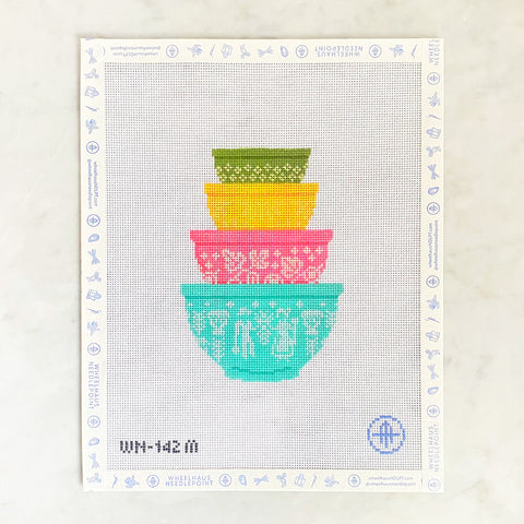 Vintage Bowls Multi Print