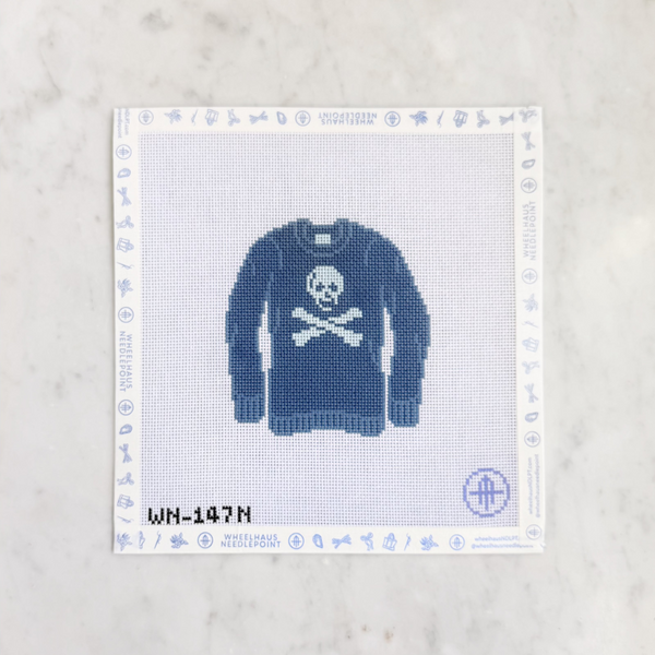 Jolly Roger Sweater in Navy