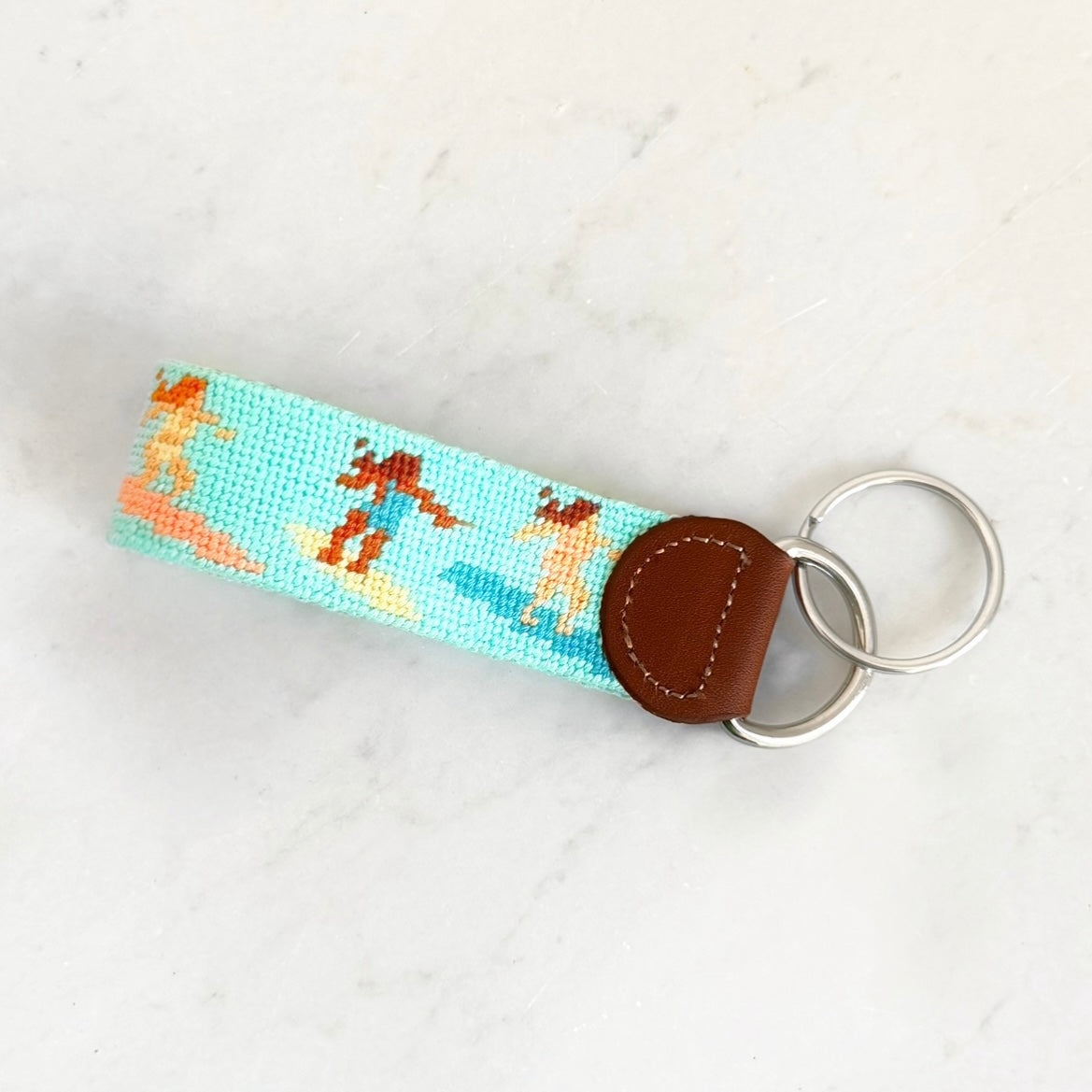 Surfer Chick Key Fob