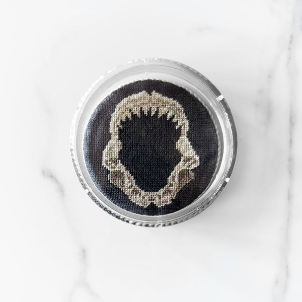 Shark Bite Needlepoint Canvas