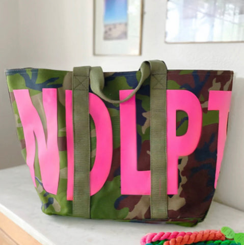 Preorder Camo NDLPT Project Tote